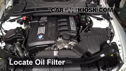Oil & Filter Change BMW 328i xDrive (2006-2013) - 2011 BMW 328i xDrive ...